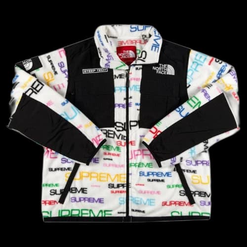 Supreme x The North Face Steep Tech Fleece Jacket 'White'