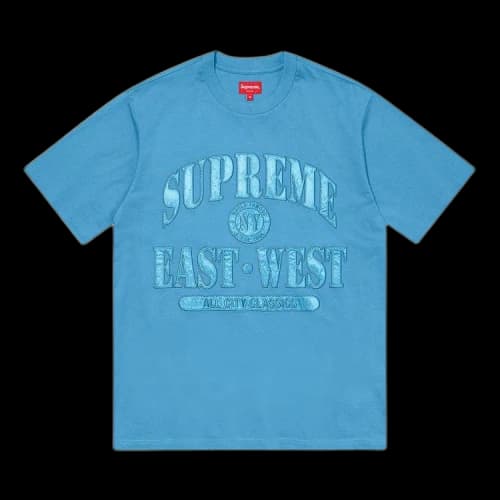 Supreme East West Short-Sleeve Top 'Blue'