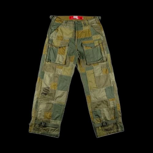 Supreme x Junya Watanabe x Comme des Garçons MAN Patchwork Cargo Pant 'Olive'