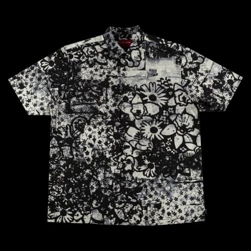 Supreme x Christopher Wool Short-Sleeve Shirt 'Black'