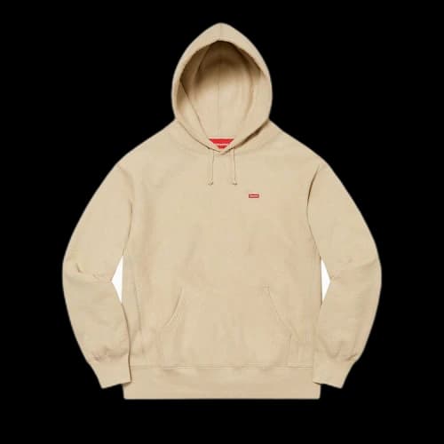 Supreme Small Box Hooded Sweatshirt 'Taupe'