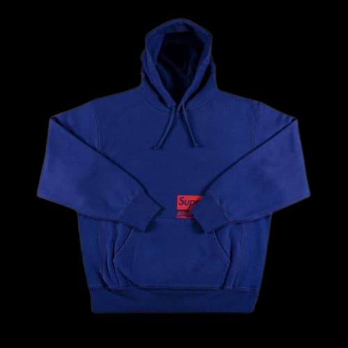 Supreme x Junya Watanabe x Comme des Garçons MAN Hooded Sweatshirt 'Royal'