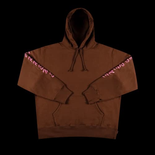 Supreme Guardian Hooded Sweatshirt 'Dark Brown'