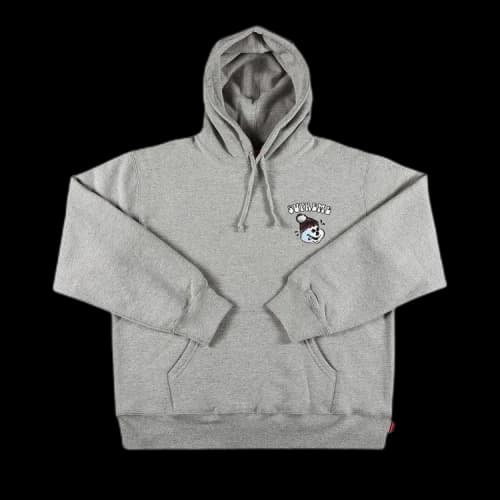 Supreme Snowman Hooded Sweatshirt 'Heather Grey'