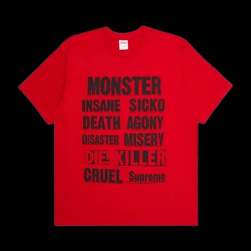 Supreme Monster Tee 'Red'