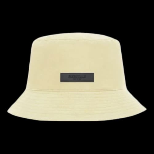 Fear of God FW22 Essentials Logo Bucket Hat 'Canary'