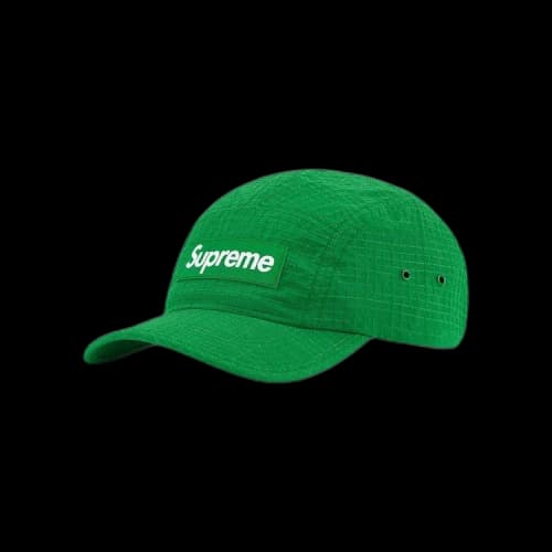 Supreme Glow Ripstop Camp Cap 'Green'