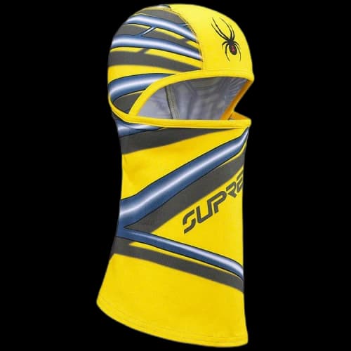 Supreme x Spyder Web Lightweight Balaclava 'Yellow'