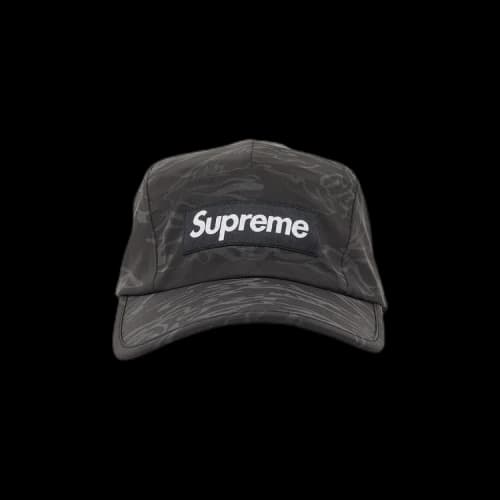 Supreme Tiger Camo Reflective Camp Cap 'Black'