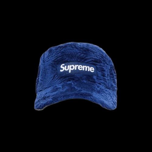Supreme Swirl Fleece Camp Cap 'Blue'