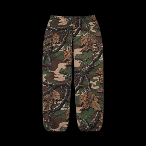 Supreme Small Box Cargo Sweatpant 'Branch Woodland Camo'