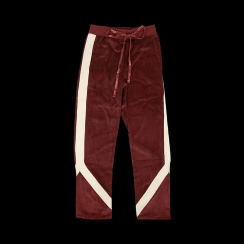 Rhude Corduroy Track Pant 'Maroon'