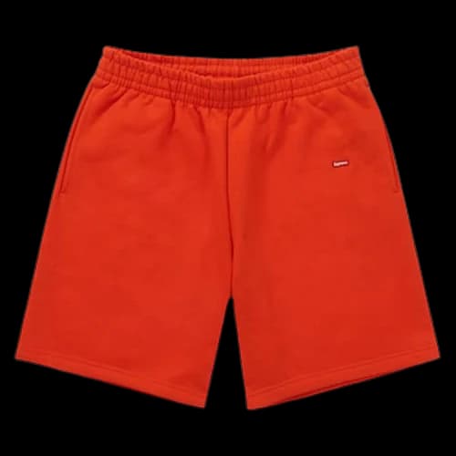 Supreme Small Box Sweatshort 'Bright Orange'