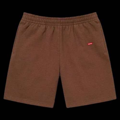 Supreme Small Box Sweatshort 'Dark Brown'