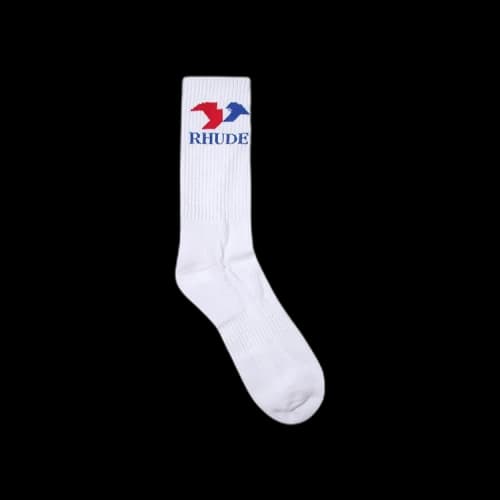 Rhude Eagle Sock 'White/Red/Blue'