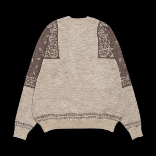 Rhude Bandana Knit Crewneck 'Multicolor'