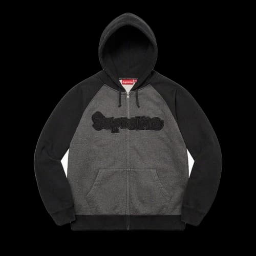Supreme Gonz Appliqu� Zip Up Hooded Sweatshirt 'Black'