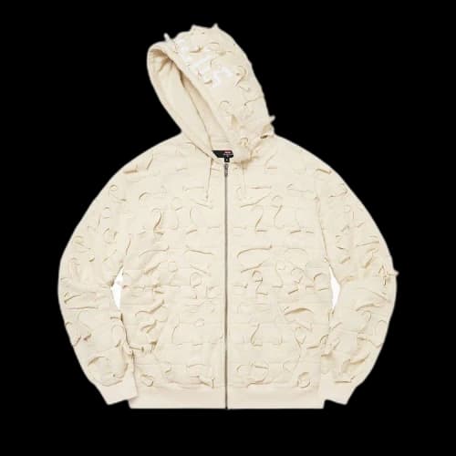 Supreme x Griffin Zip Up Hooded Sweatshirt 'Natural'