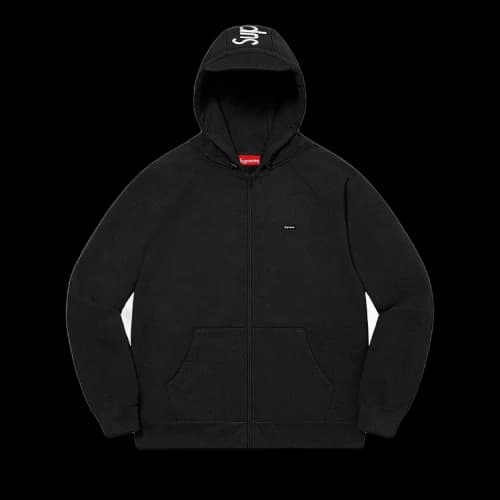 Supreme Brim Zip Up Hooded Sweatshirt 'Black'