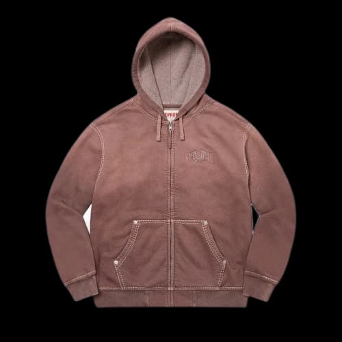 Supreme x True Religion Zip Up Hooded Sweatshirt 'Brown'