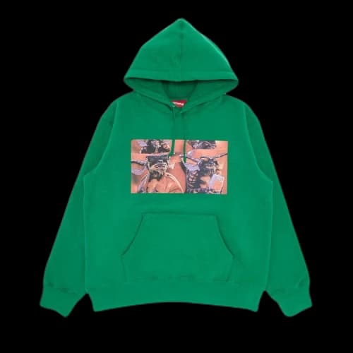 Supreme Gremlins Hooded Sweatshirt 'Green'