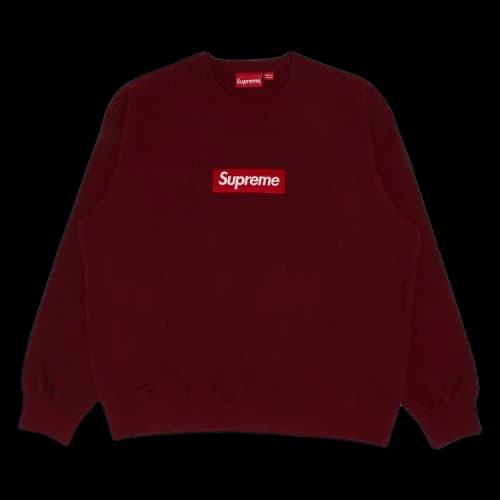 Supreme Box Logo Crewneck 'Cardinal'