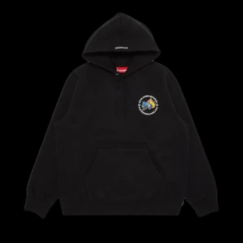 Supreme x Duck Down Records Hooded Sweatshirt 'Black'