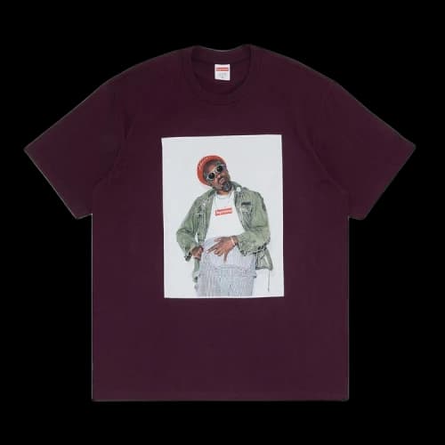 Supreme André 3000 Tee 'Eggplant'