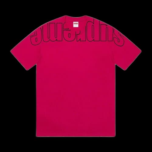 Supreme Upside Down Tee 'Magenta'