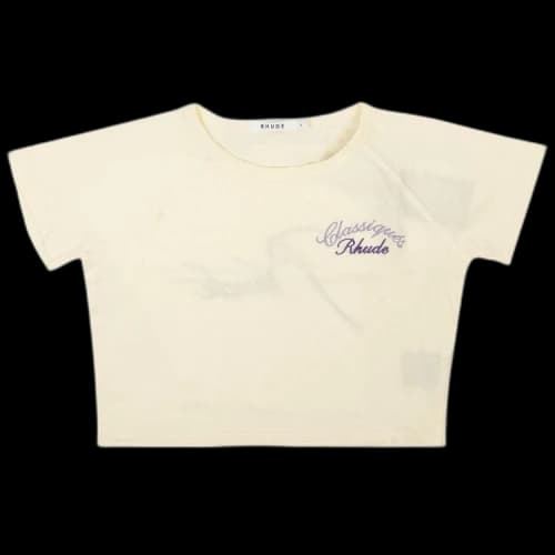 Rhude Logo Short-Sleeve T-Shirt 'Cream'