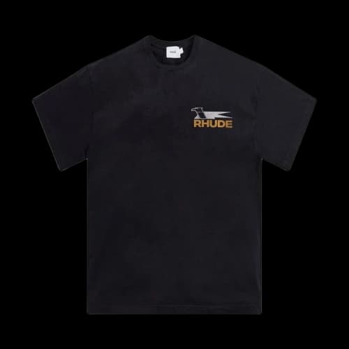 Rhude Eagle Logo Tee 'Vintage Black'