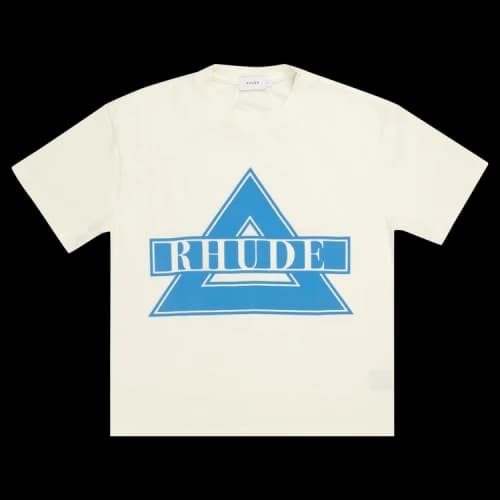 Rhude Triangle Tee 'Vintage White'