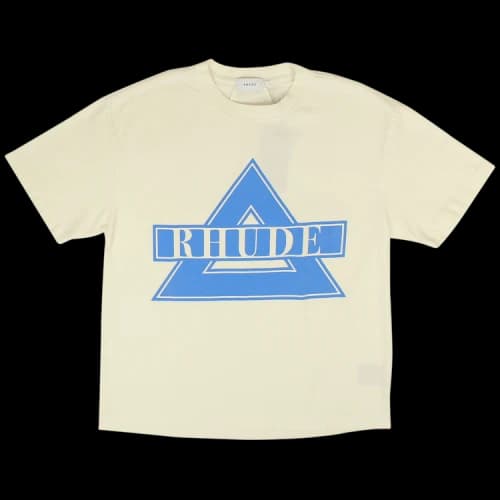 Rhude Traingle Tee 'Vintage White'