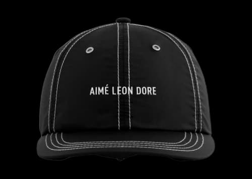 Aime Leon Dore Logo Stitch Cap Black/White