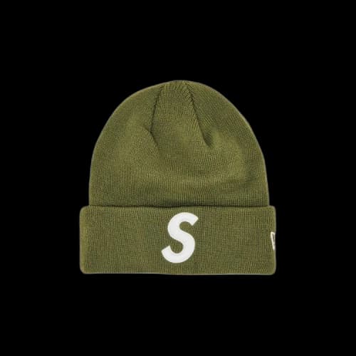 Supreme x New Era S Logo Beanie 'Olive'