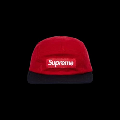 Supreme 2-Tone Camp Cap 'Red'