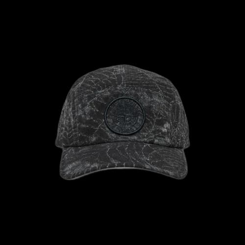 Supreme x Stone Island Camp Cap 'Black'