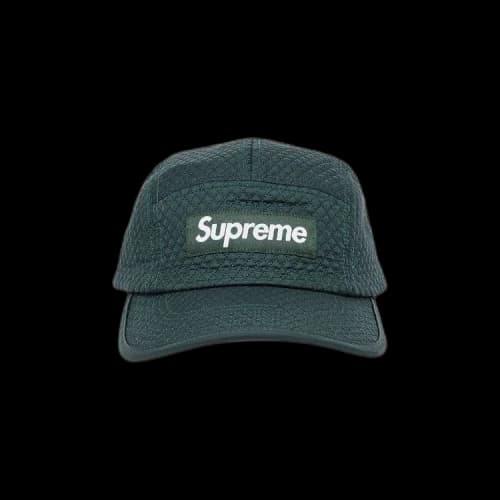 Supreme Micro Quilted Camp Cap 'Pine'