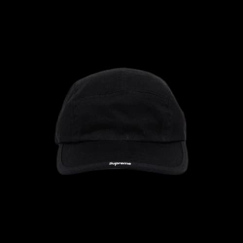 Supreme Visor Logo Camp Cap 'Black'