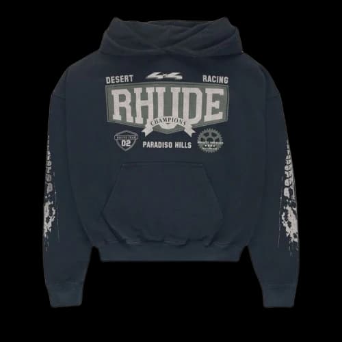 Rhude 4X4 Hoodie 'Vintage Black'