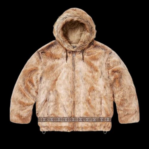 Supreme Faux Fur Parka 'Brown'