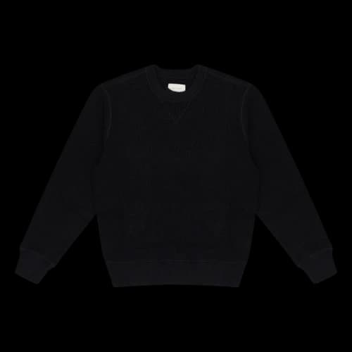 Aimé Leon Dore Merino Waffle Crewneck Sweater 'Black'
