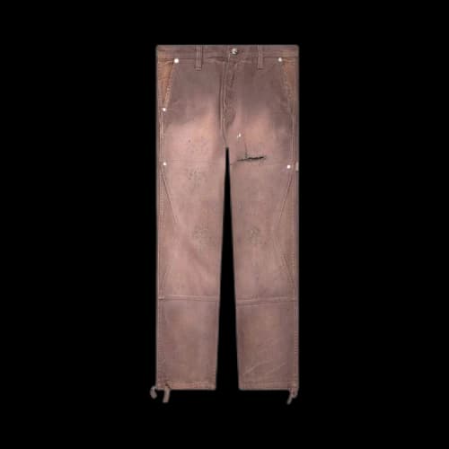 Rhude Reza Denim Double Knee Pant 'Espresso'