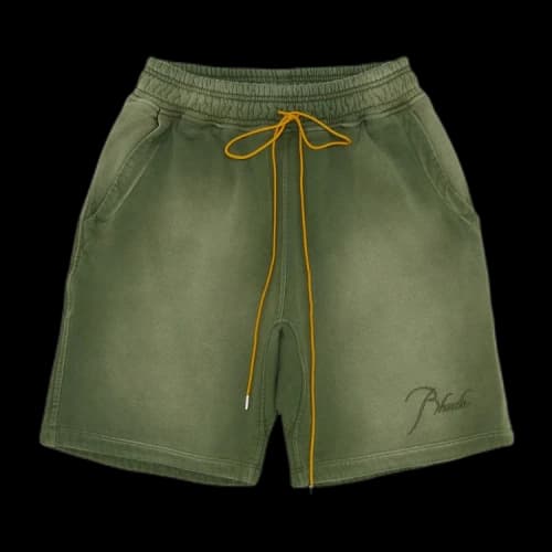 Rhude Sweatshort 'Sundry Olive'