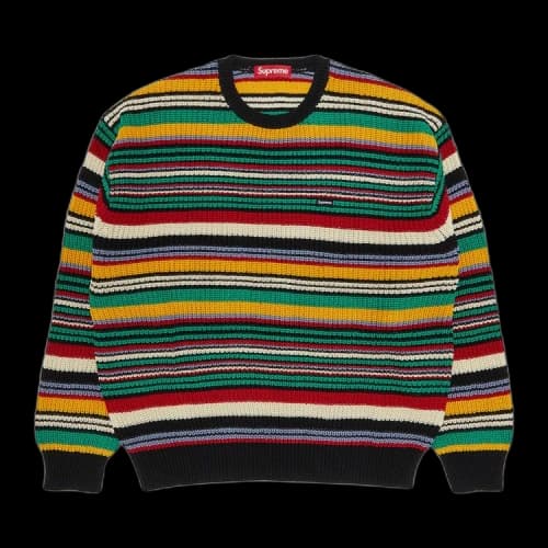 Supreme Small Box Ribbed Sweater 'Multicolor'