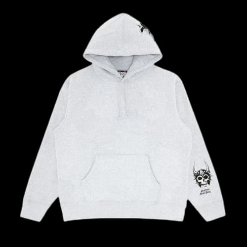 Supreme x Bounty Hunter Hooded Sweatshirt 'Ash Grey'
