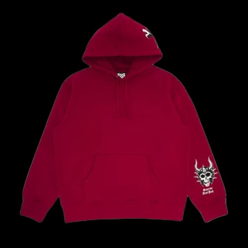 Supreme x Bounty Hunter Hooded Sweatshirt 'Cardinal'
