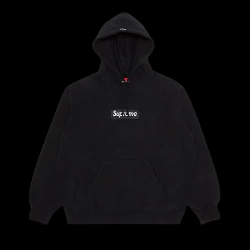Supreme Box Logo Hooded Sweatshirt 'Black'