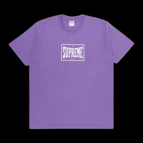 Supreme Warm Up Tee 'Purple'