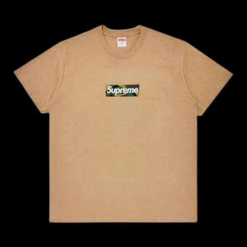 Supreme Box Logo Tee 'Khaki'